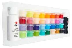 Marabu - Acrylfarbe, Decormatt, 33.8X13.2X4CM, Multicolor