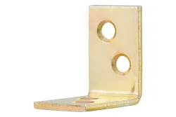 Ayce Stuhlwinkel Gelb Verzinkt | 2.5 × 1.5 cm