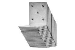 Ayce Winkelverbinder Verzinkt | 50 × 40 mm | 24 Stück