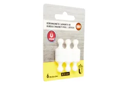 Ayce Büromagnete Weiss | ⌀ 1.2 cm | 6 Stück