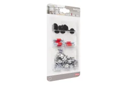 Maxx Steel Befestigungs-Set | 22 × 11.4 cm | max. 2 Böden