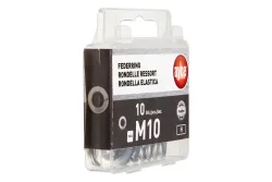 Rostfreie Federringe | M10 | 20 Stück