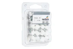 Hettich Bodenträger mit Nagelstift Weiss | 20 Stück