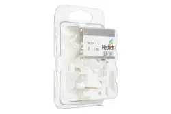 Hettich Winkelbodenträger Weiss | 8 Stück