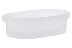 Spirella Seifenschale Yoko Glas | 4 × 13 × 10 cm