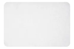 Spirella Badematte Lamm Mikrofaser- 55 x 65 cm Weiss