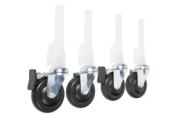 Rollen-Set Outdoor für Eurobox Grau