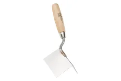 Schwan Ausseneckspachtel Inox | 6 × 8 cm