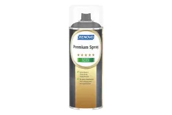 Renovo Premium Spray Seidenmatt Schwarz RAL 9017 | 0.4 l