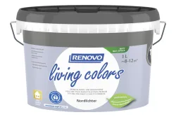 Renovo Living Colors Wand- und Deckenfarbe Nordlichter Blau | 1 l