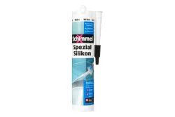 Silikon Schimmel in Weiss