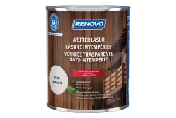 Renovo Wetterlasur | Kalkweiss | 0.75 l | Seidenglanz