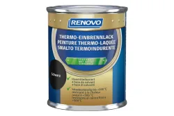 Renovo Thermo-Einbrennlack Schwarz | 125 ml
