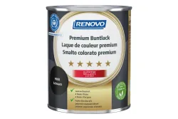 Renovo Premium Buntlack Schwarz Glänzend | 750 ml