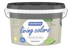 Renovo Living Colors Wand- und Deckenfarbe Milchkaffee | 1 l