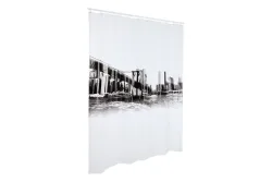 spirella - Duschvorhang, 180x200 cm, Black
