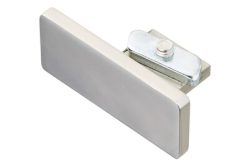 Handlauf-Endkappe Aluminium Silber