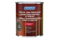 Renovo Fenster- und Türenlasur | Ebenholz | 0.75 l | Seidenglanz