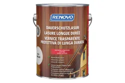 Renovo Dauerschutzlasur | Kalkweiss | 2.5 l | Seidenglanz