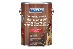 Renovo Dauerschutzlasur | Mahagoni | 2.5 l | Seidenglanz