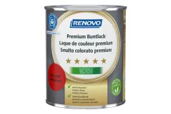 Renovo Premium Buntlack Verkehrsrot RA l 3020 Seidenmatt | 750 ml