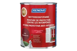 Renovo Wetterschutzfarbe | Schwedenrot | 0.75 l | Seidenglanz