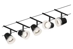 Paulmann LED-Seilsystemleuchte Cone Mattschwarz | 16 × 1000 cm