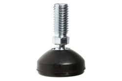 Wagner QuickClick Verstellfuss Schwarz | ⌀ 3 cm | 4 Stück