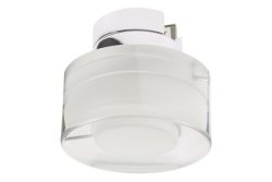 Paulmann Topa Dot Hochvolt-Schienensystem-Leuchte URail LED fest eingebaut 4.9 W LED Chrom, Klar, Satin