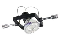 Paulmann Niedervolt-Seilsystem-Leuchte GU5.3 Schwarz (matt), Chrom