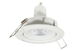Paulmann 93466 Nova Einbauleuchte LED GU10 6.5 W Weiß (matt)