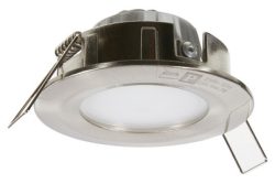 Paulmann Nova Bad-Einbauleuchte LED LED 6 W IP44 Eisen (gebürstet)