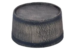 Faserplast Unterstand Madera | für Regenfass ⌀ 67 × 32 cm
