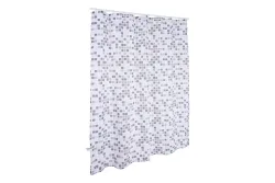Duschvorhang Mosaik Grau | 180 × 200 cm