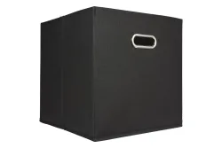 Aufbewahrungsbox Schwarz | 32 × 32 × 32 cm