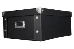 ZELLER Aufbewahrungsbox 17918 31x26x14cm schwarz