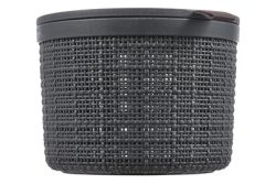 Curver Box Jute Rund Grau | 13 x Ø 17 cm | 2 l