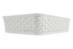 Curver Korb Mystyle Weiss | 6 × 20 × 25.6 cm | 2.5 l