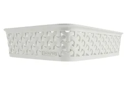 Curver Korb Mystyle Weiss | 6 × 20 × 25.6 cm | 2.5 l