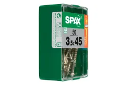 Spax Senkkopf-Holzschraube Torx | 3.5 × 45 mm | T15 | T20