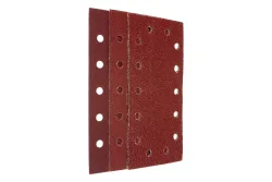 Wolfcraft 1990000 Schwingschleifpapier-Set mit Klett, gelocht Körnung (num) 40, 80, 120 (L x B) 230 mm x 115 mm 5 St.