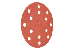 Wolfcraft 1843000 Exzenterschleifpapier mit Klett, gelocht Körnung (num) 120 (Ø) 150 mm 5 St.