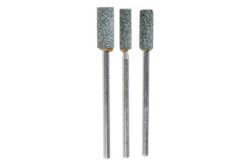 3 Keramische Schleifstifte Wolfcraft 2175000 Schaft-Ø 2.35 mm