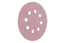 Wolfcraft 1153000 Exzenterschleifpapier mit Klett, gelocht Körnung 120 (Ø) 125 mm 5 St.