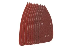Wolfcraft 1756000 Multischleifpapier-Set mit Klett, gelocht Körnung (num) 80, 120, 240 (L x B) 136 mm x 96 mm 10 St.