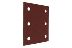 Wolfcraft 1761000 Schwingschleifpapier-Set mit Klett, gelocht Körnung 60, 120, 240 (L x B) 115 mm x 100 mm 10 St.