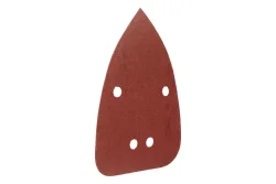 Wolfcraft 1764000 Multischleifpapier mit Klett, gelocht Körnung (num) 240 (L x B) 136 mm x 96 mm 10 St.