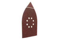 Wolfcraft 1791000 Multischleifpapier mit Klett, gelocht Körnung (num) 60 (L x B) 142 mm x 107 mm 6 St.