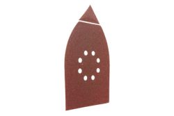 Wolfcraft 1793000 Multischleifpapier mit Klett, gelocht Körnung 120 (L x B) 142 mm x 107 mm 6 St.
