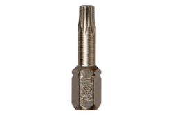 Wolfcraft Torx-Bit T 20 S2-Stahl gestrahlt, zähhart C 6.3 3 St.